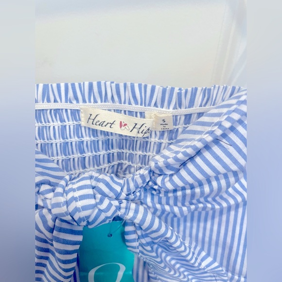 Blue and white striped top - Picture 4 of 4